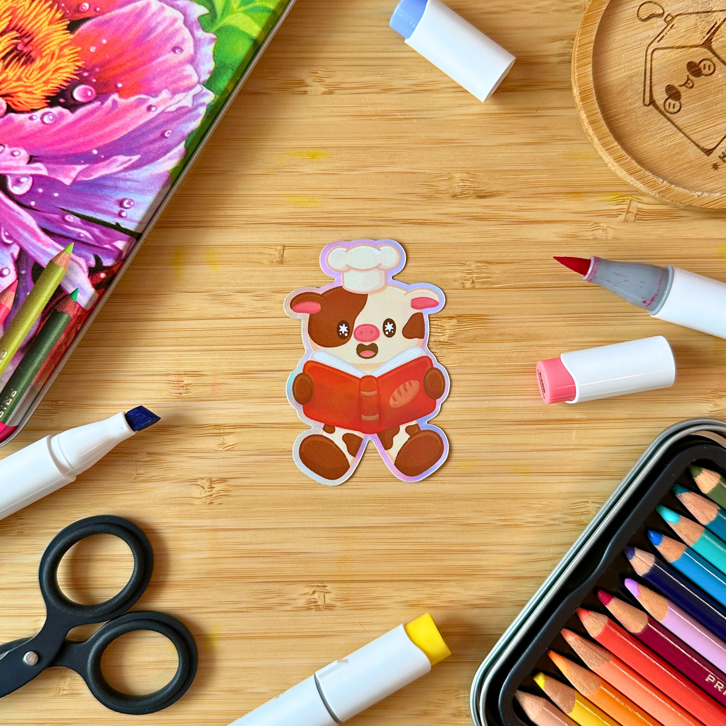 Cook Book Sticker