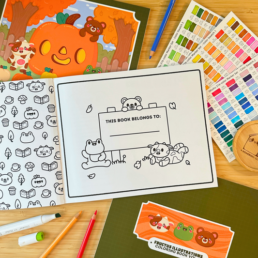 Seasonal Coloring Book Collection: All Four Seasons Bundle