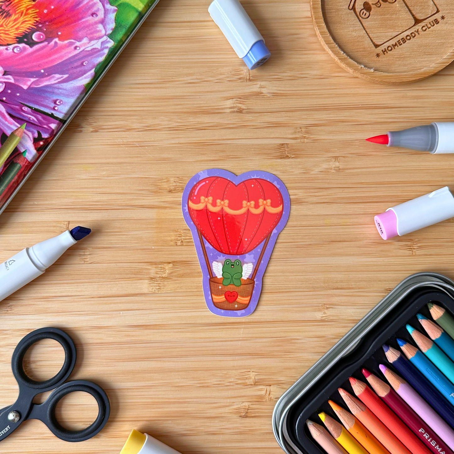 Heart in the Clouds Sticker