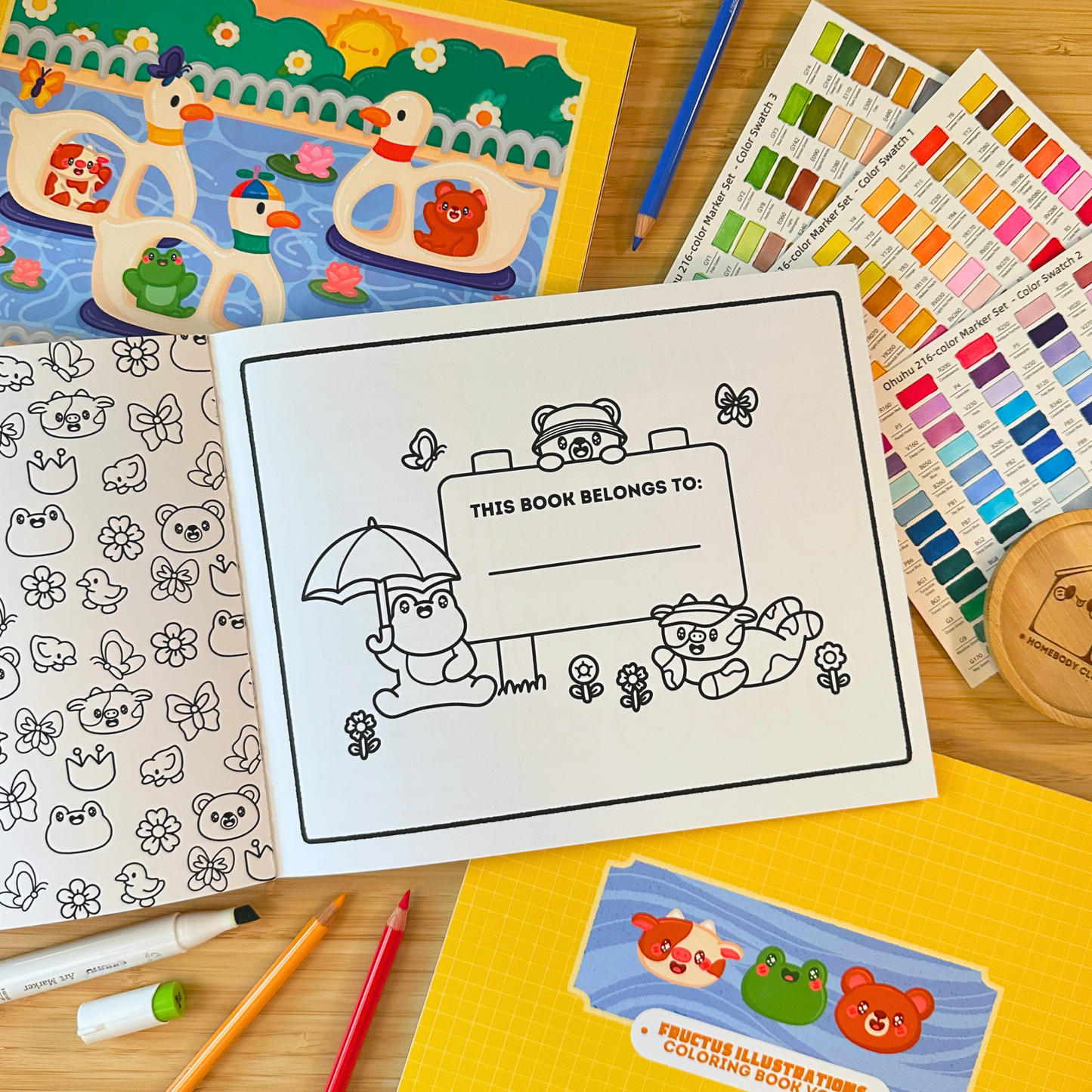 Seasonal Coloring Book Collection: All Four Seasons Bundle