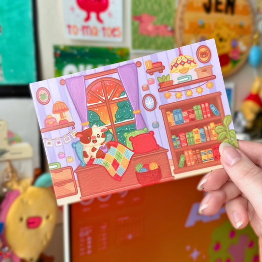 Cozy At Sunset Print