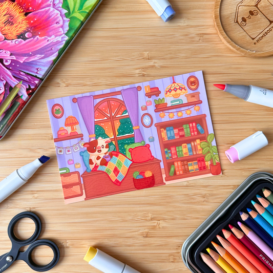 Cozy At Sunset Print