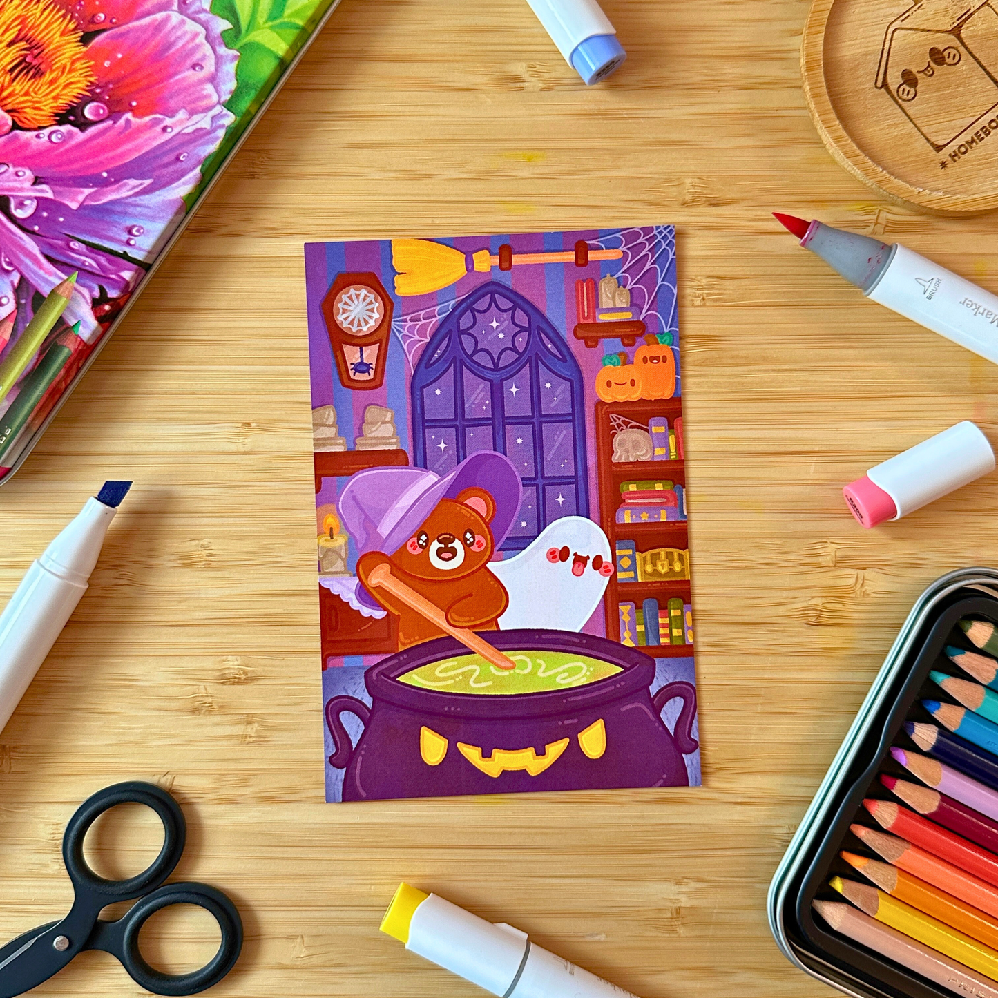 A Witch's Brew Print