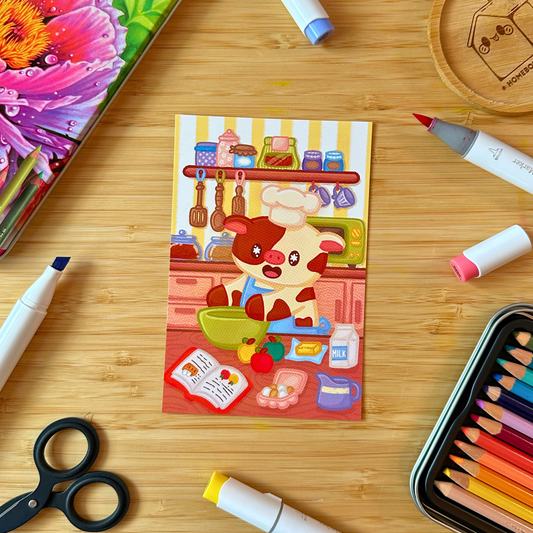 A Baker's Kitchen Print