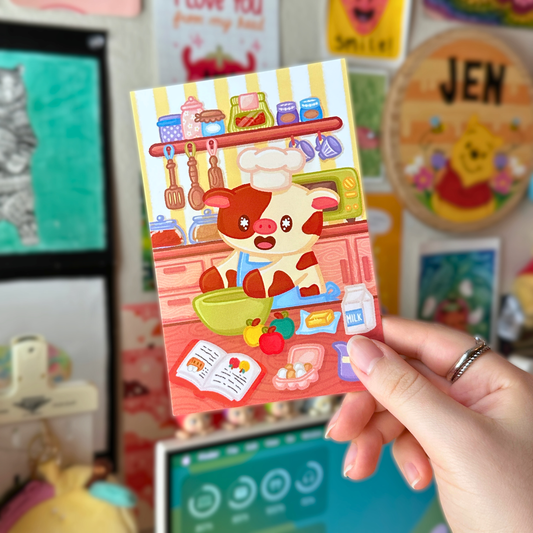 A Baker's Kitchen Print