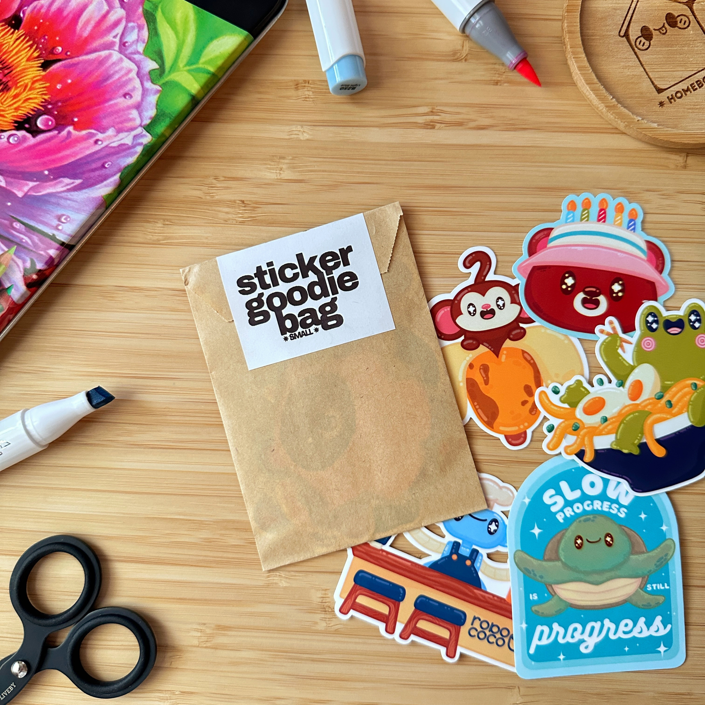 Small Sticker Goodie Bag