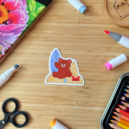 Beach Day Sticker