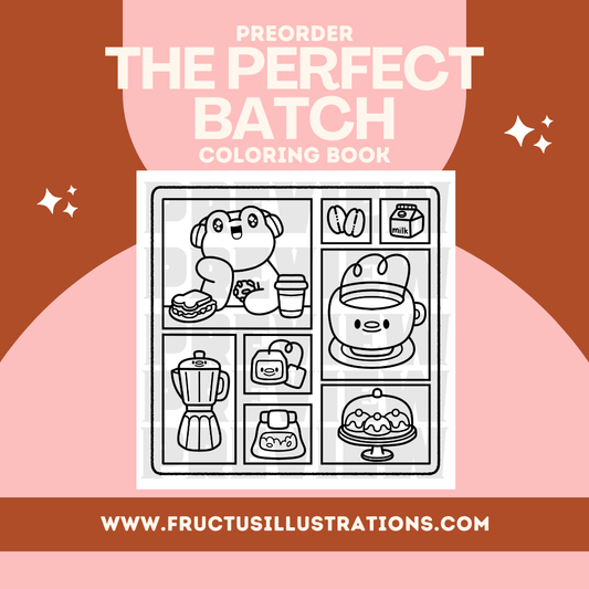 The Perfect Batch Coloring Book Preorder