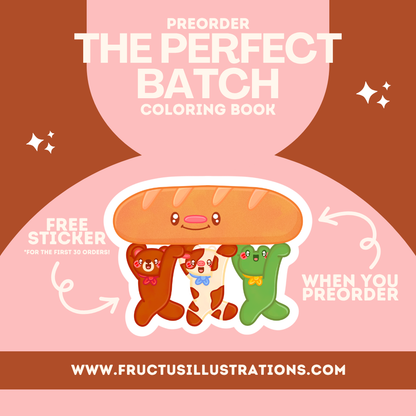 The Perfect Batch Coloring Book Preorder