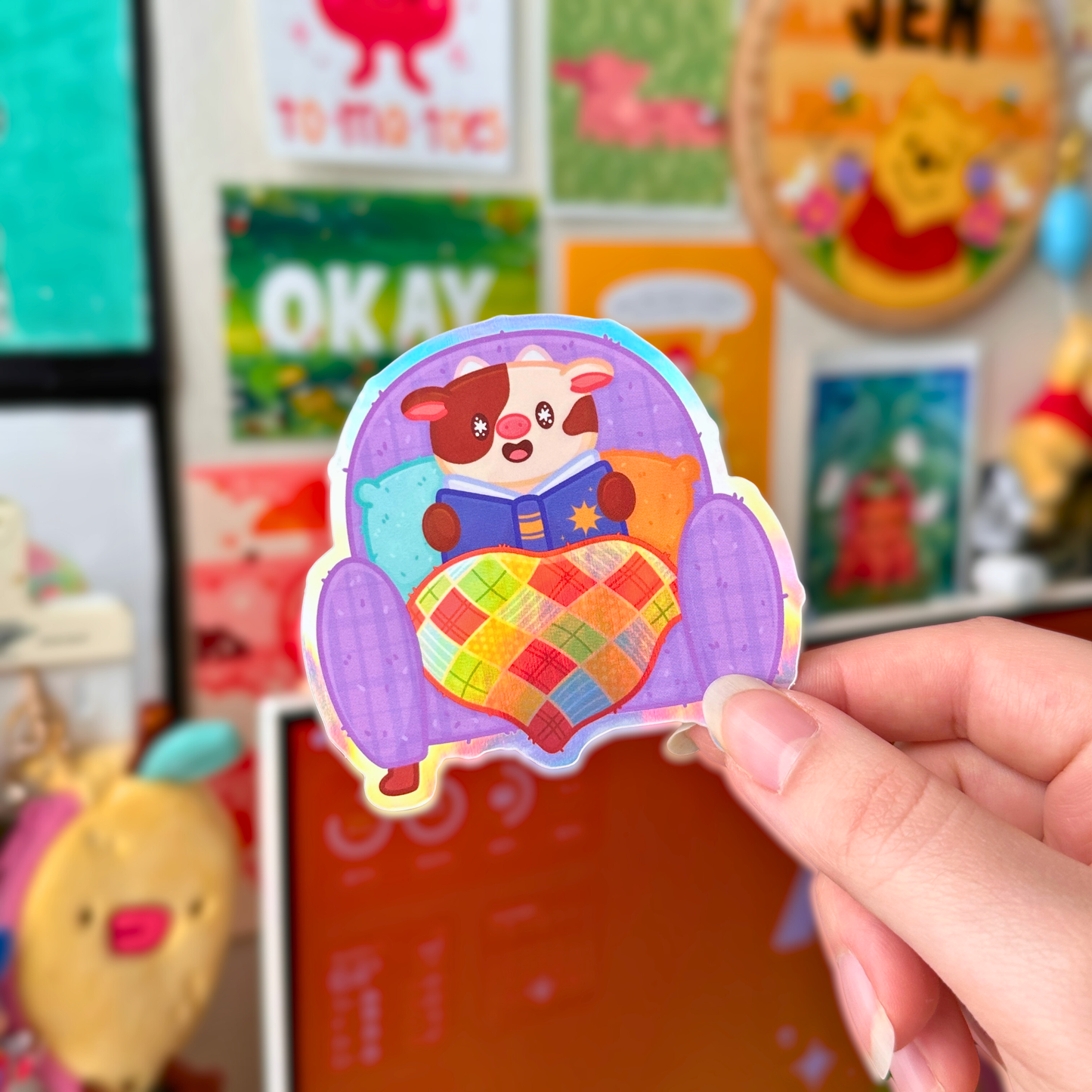 Big Comfy Chair Sticker