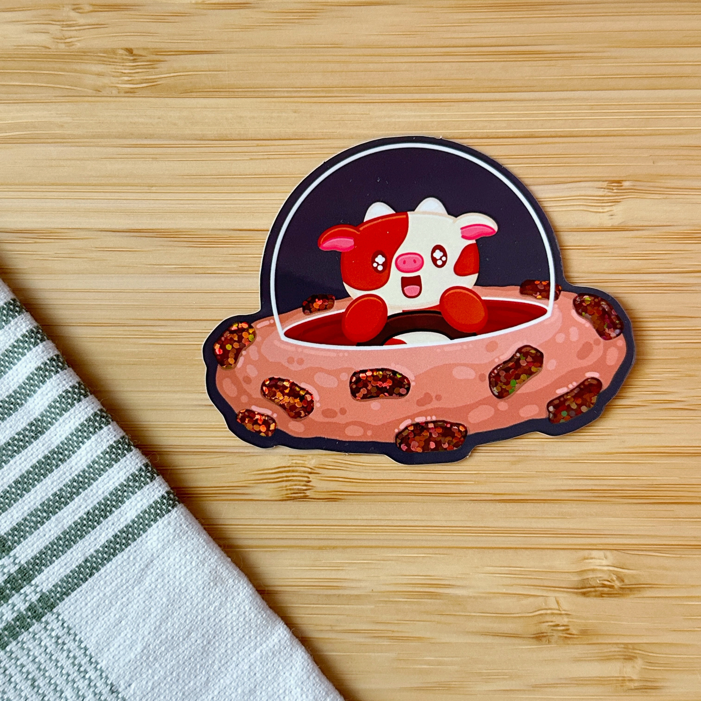 Chocolate Ship Cookie Sticker