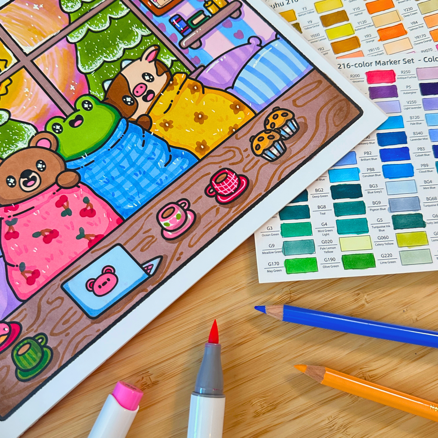 Winter Coloring Book - Fructus Coloring Book Volume 2