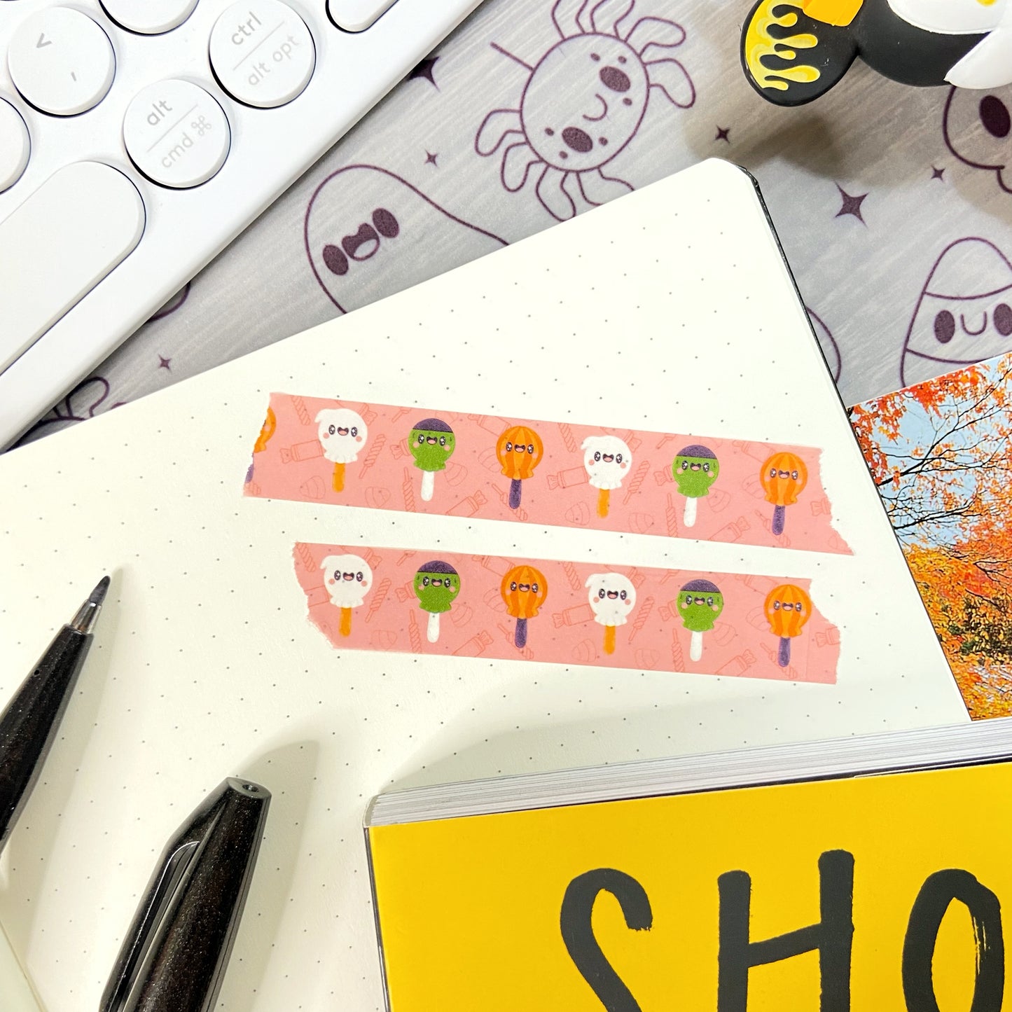 Spooky Lollipop - Washi Tape