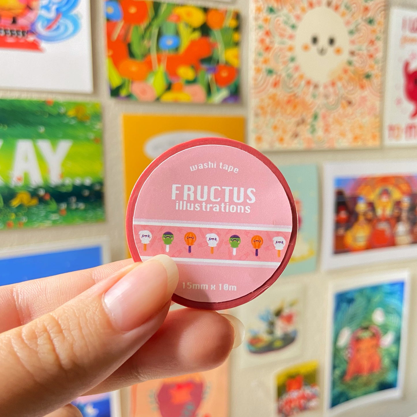 Spooky Lollipop - Washi Tape