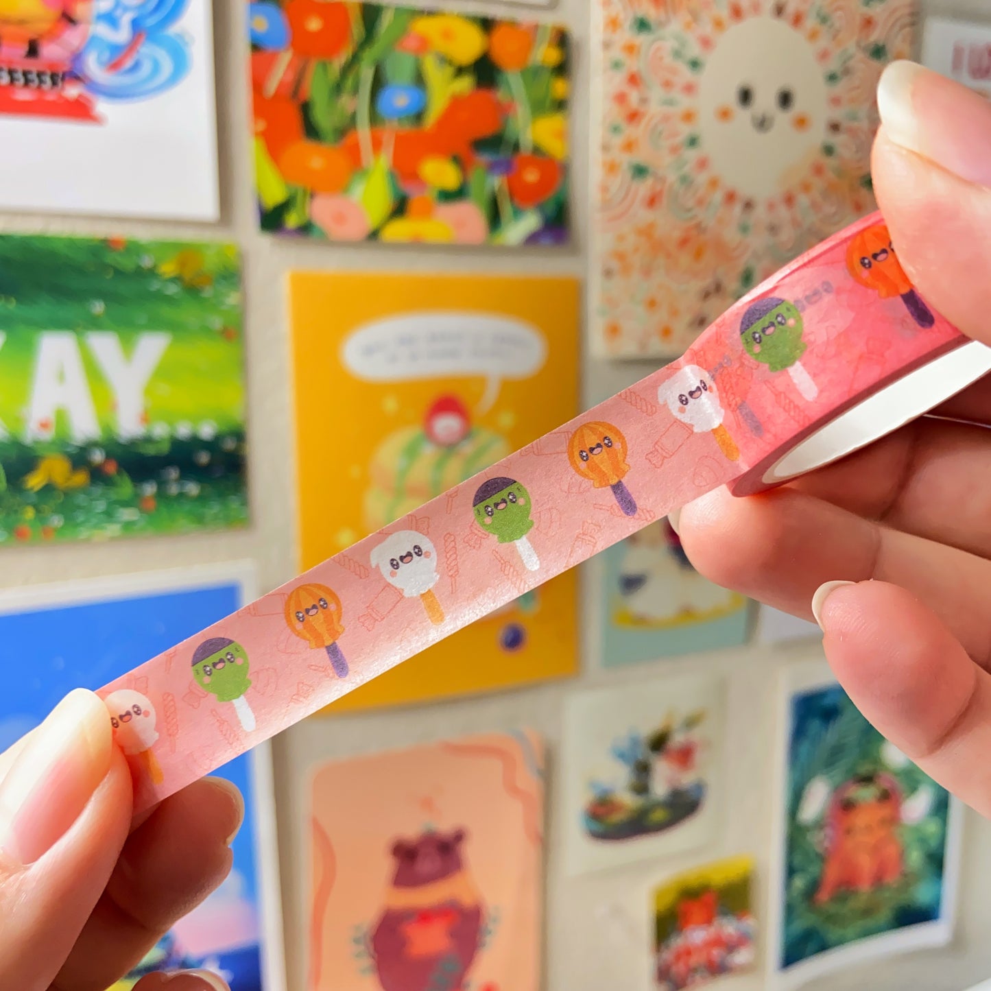 Spooky Lollipop - Washi Tape