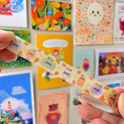 Happy Pumpkin - Washi Tape